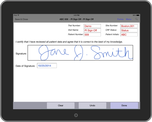 Physical Signatures