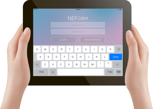 NEForm Login Page